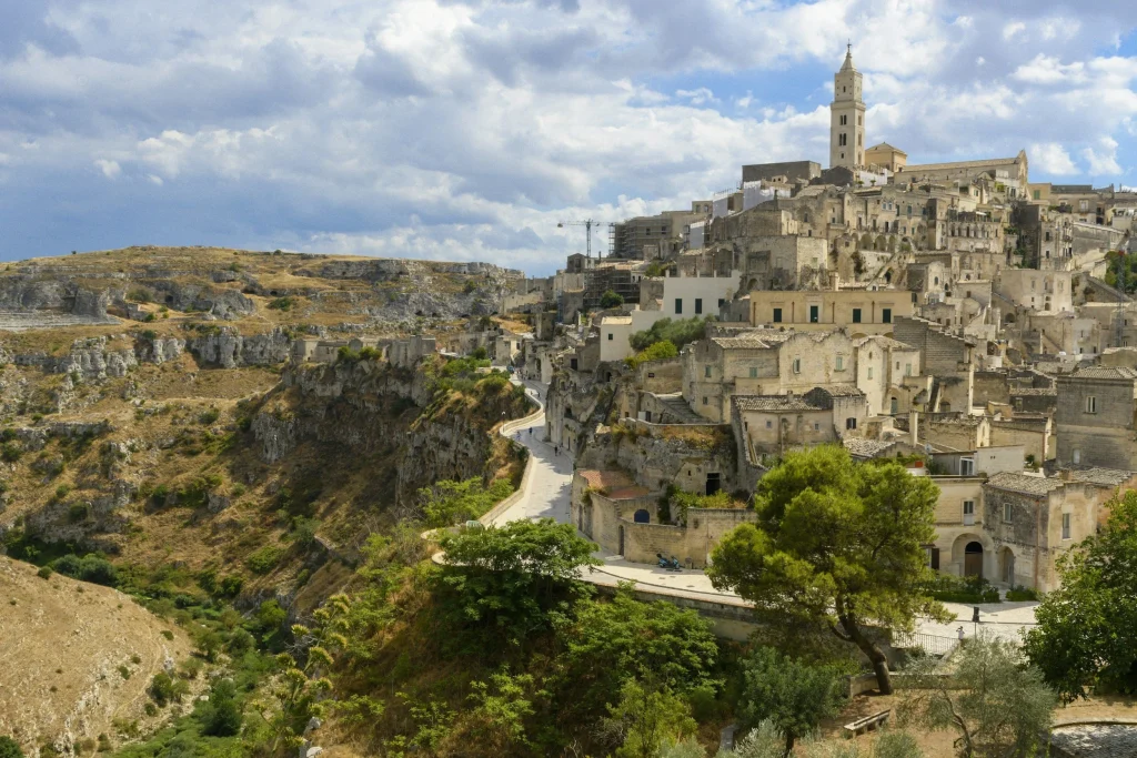 Matera's cave dwellings — the Sassi