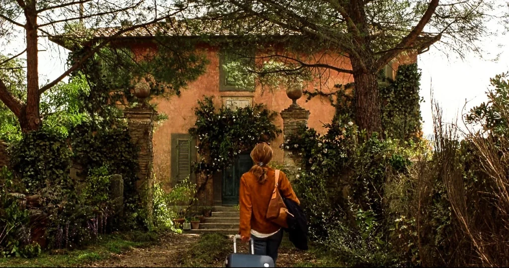 Villa Laura facade — Bramasole in Under the Tuscan Sun