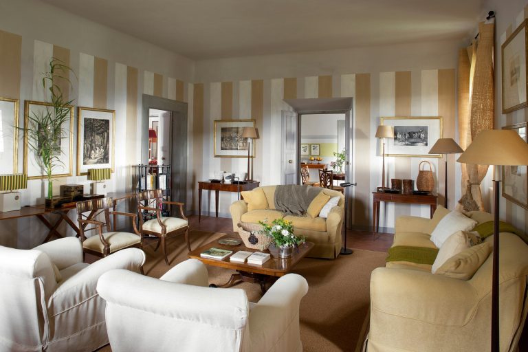 Villa Tavernaccia — Main living room