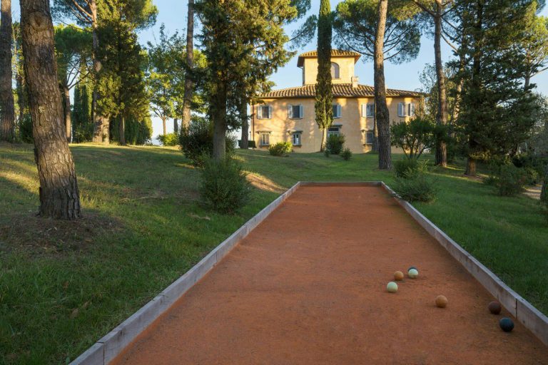 Villa Tavernaccia — Bocce court