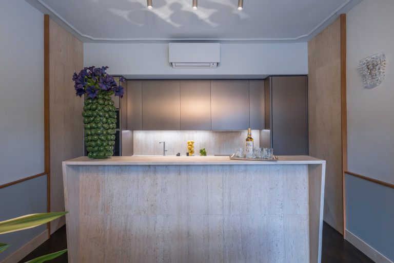 Villa Arnova, Florence — Kitchen island