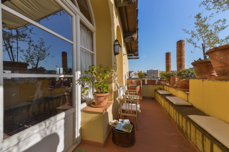 Villa Nau, Florence — Second terrace