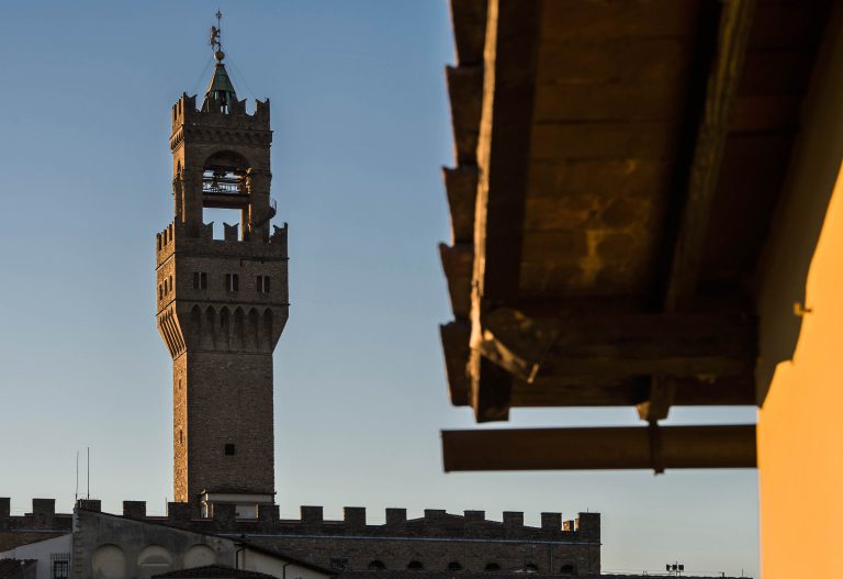 Villa Nau, Florence — The Palazzo Vecchio tower