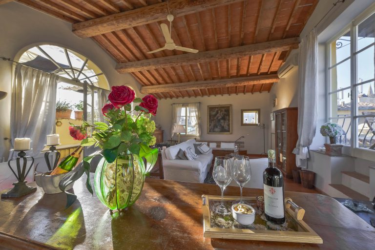 Villa Nau, Florence — Sitting area