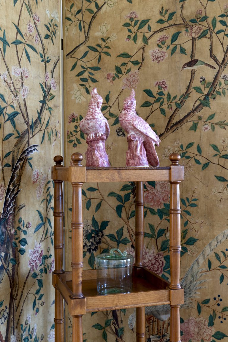 Palazzo Sarzana-Fici — Hand-painted wallpaper