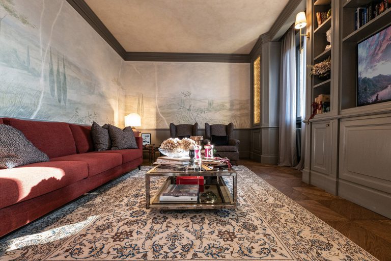 Villa Rivarno, Florence — Living room