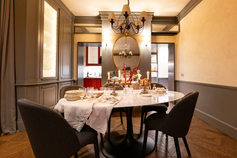Villa Rivarno, Florence — Dining area